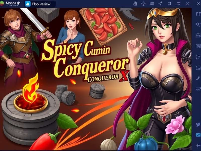 Spicy Cumin Conqueror X Game Overview